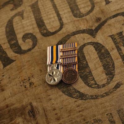 National Police Service Medal / National Medal Duo - Image 8
